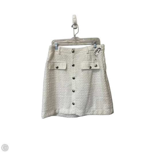 Skirt Mini & Short By Nine West In White, Size: L