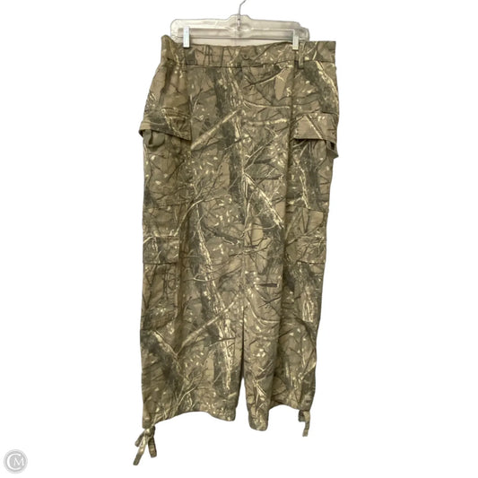 Pants Cargo & Utility By Madden Girl In Camouflage Print, Size: 2x