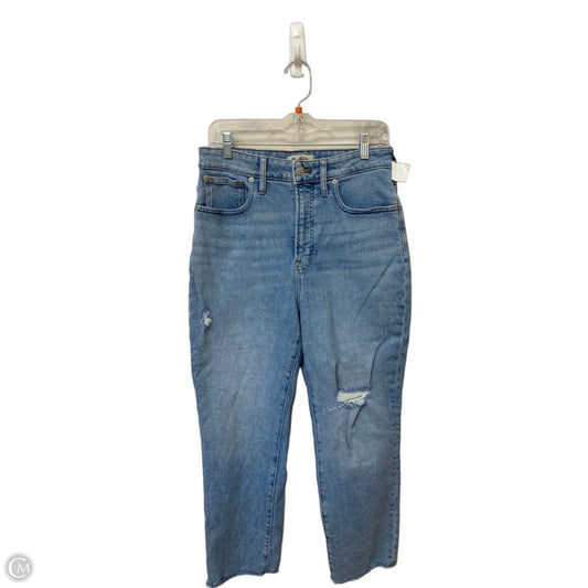 Jeans Boyfriend By Madewell In Blue Denim, Size: 8p