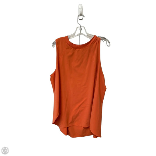 Athletic Tank Top By Athleta In Orange, Size: 2x