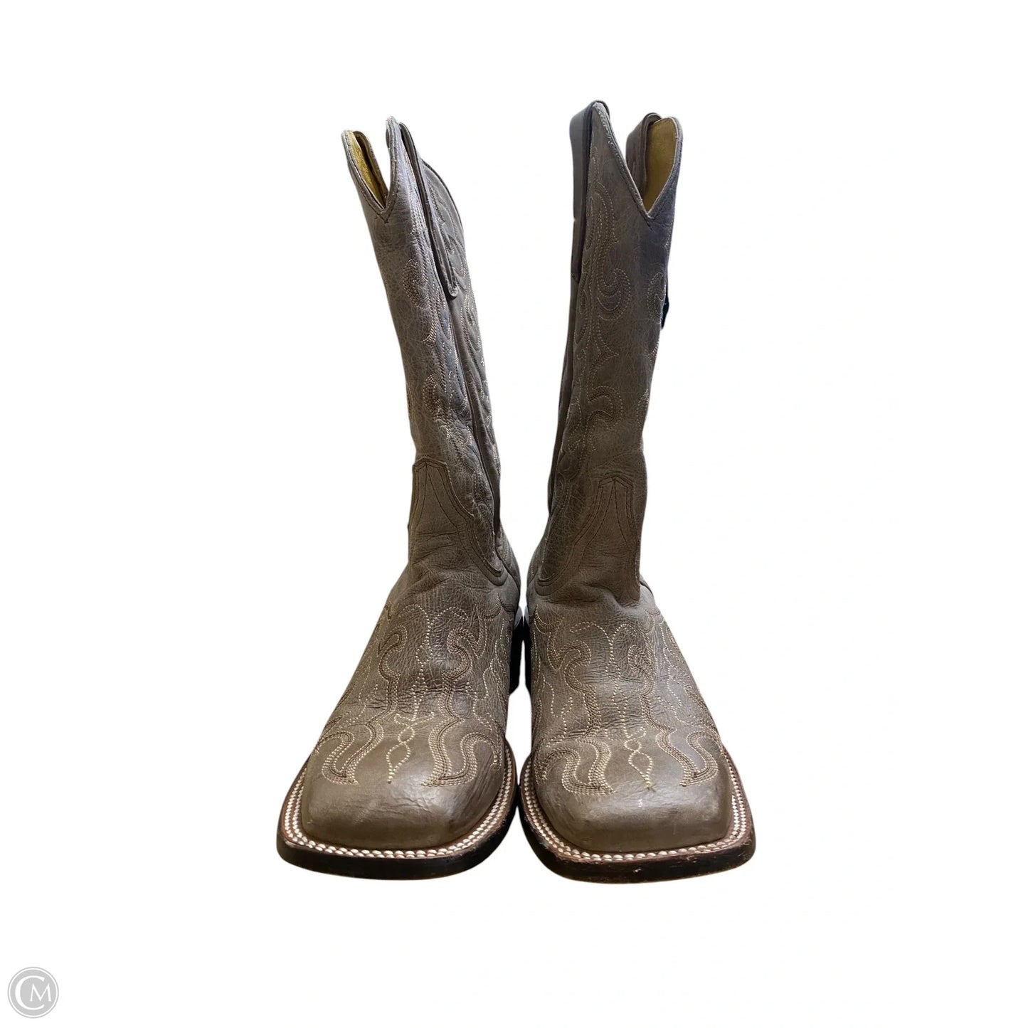 Boots Western By Cmb In Taupe, Size: 9