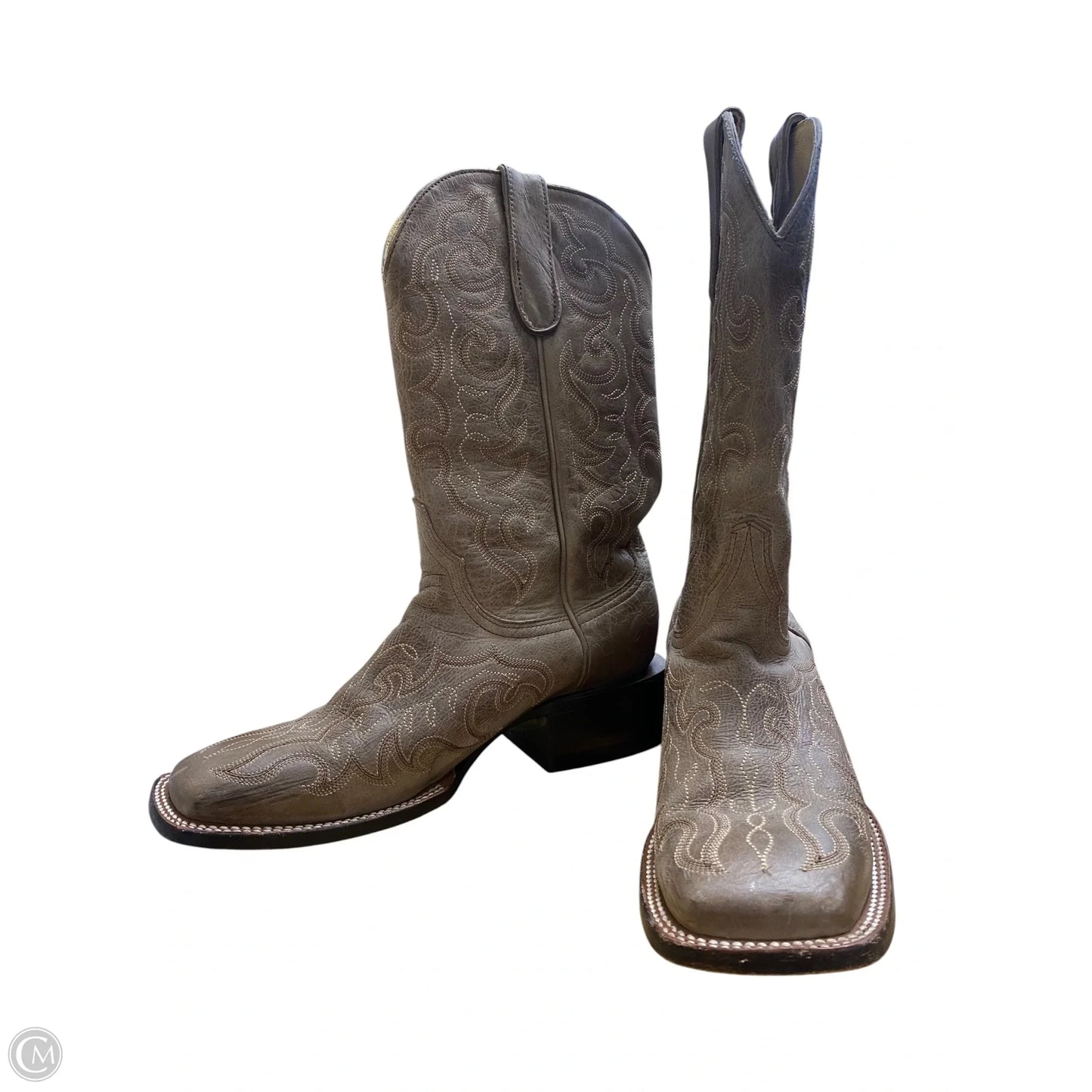 Boots Western By Cmb In Taupe, Size: 9