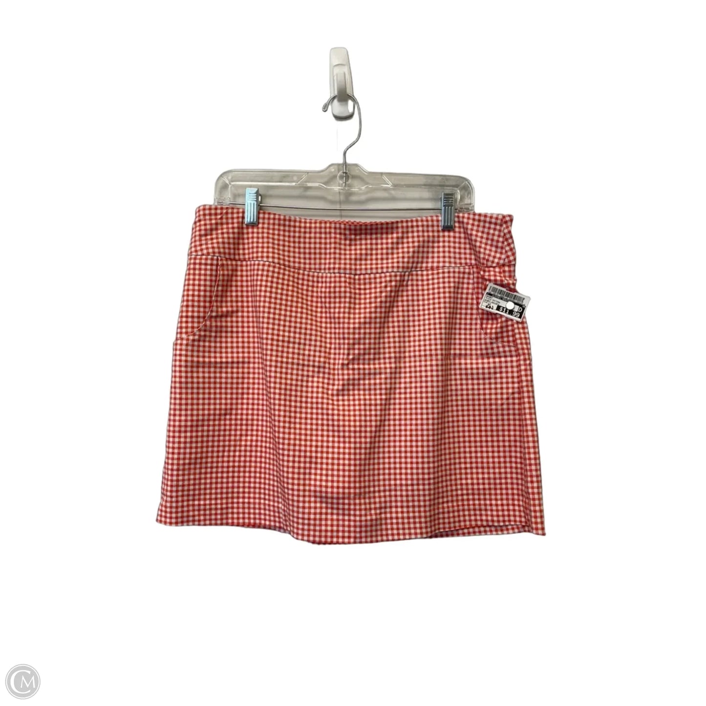 Skort By Clothes Mentor In Plaid Pattern, Size: 12