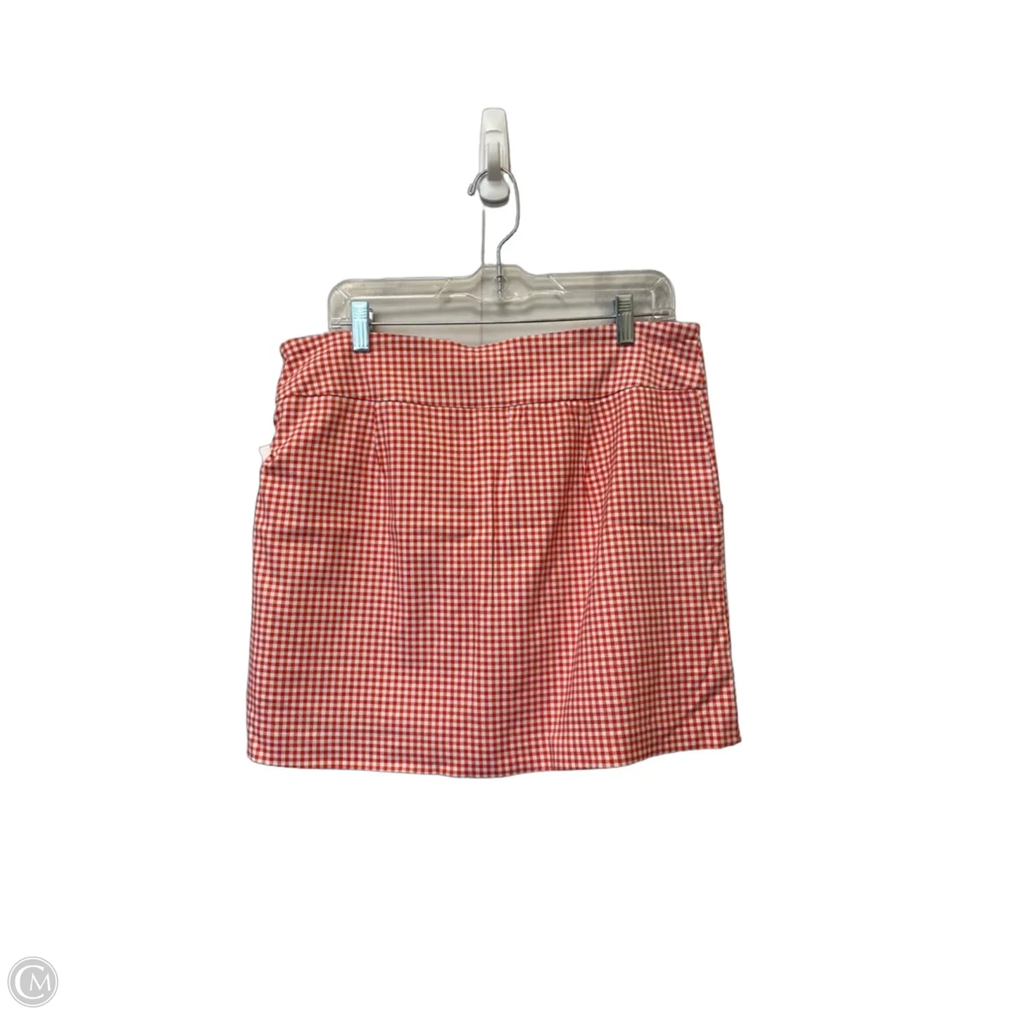 Skort By Clothes Mentor In Plaid Pattern, Size: 12