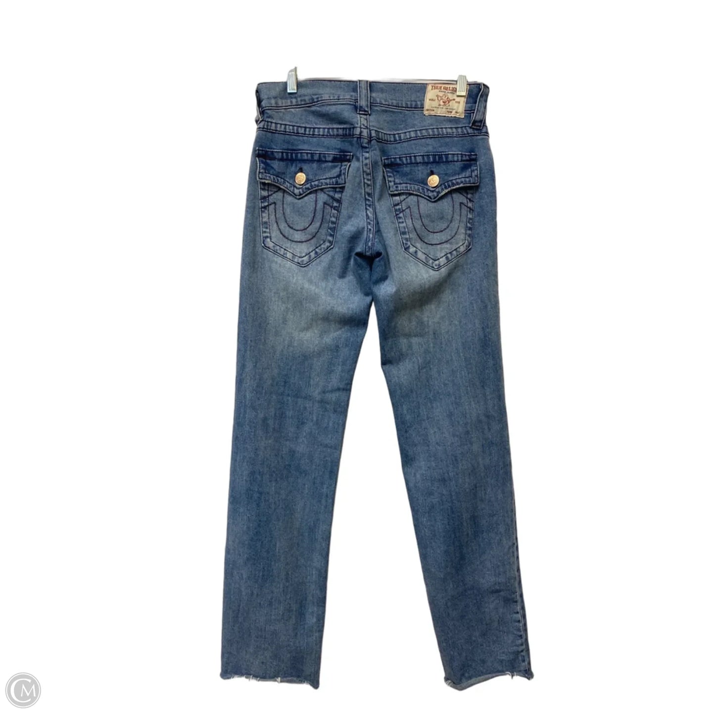Jeans Straight By True Religion In Blue Denim, Size: 2