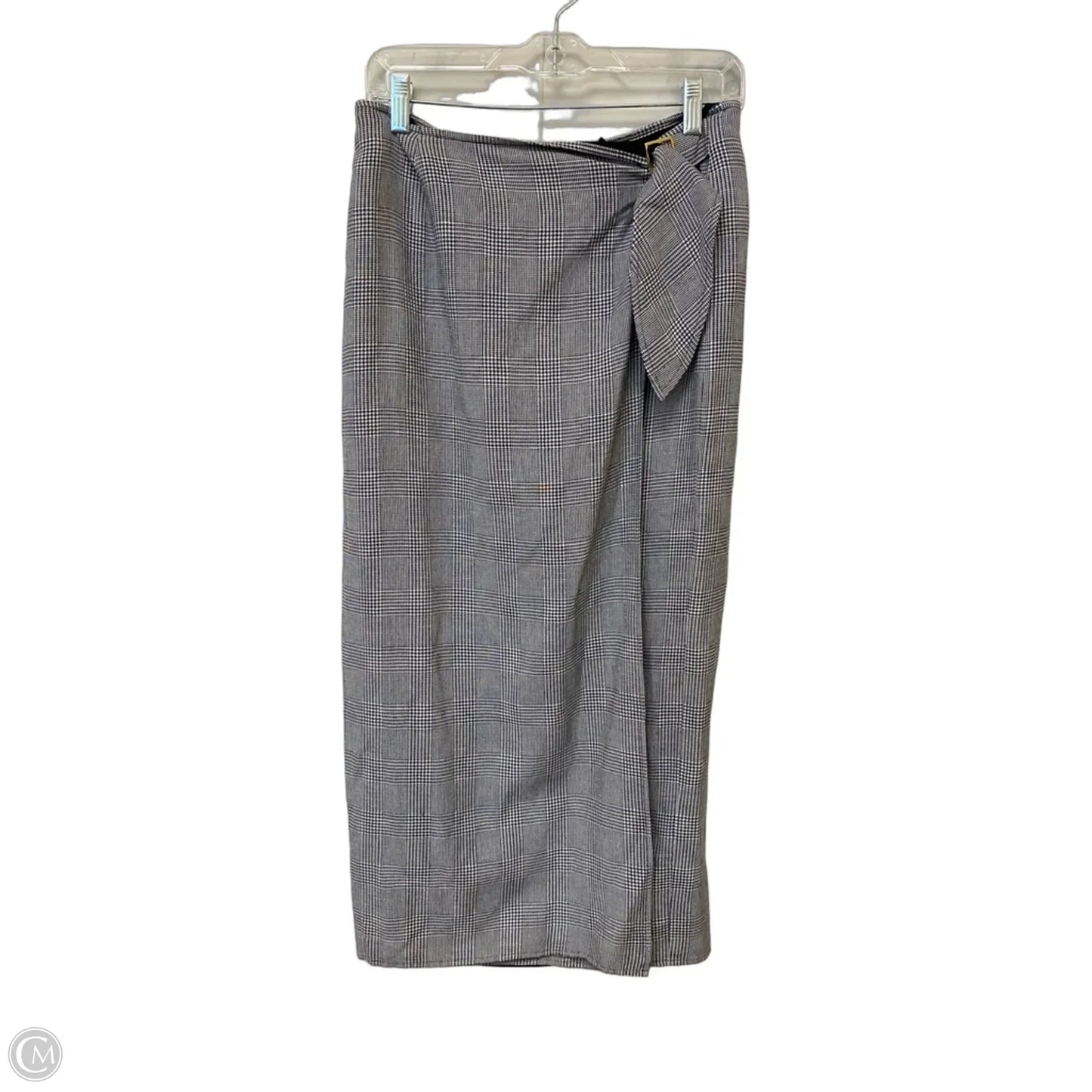 Skirt Maxi By Lauren By Ralph Lauren In Black & White, Size: 8