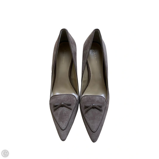 Shoes Heels Stiletto By Ann Taylor In Brown, Size: 7.5