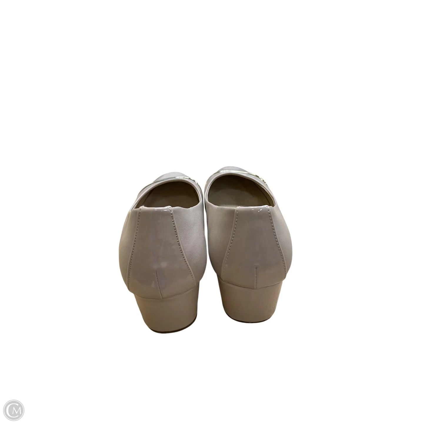 Shoes Heels Wedge By Anne Klein In Tan, Size: 9
