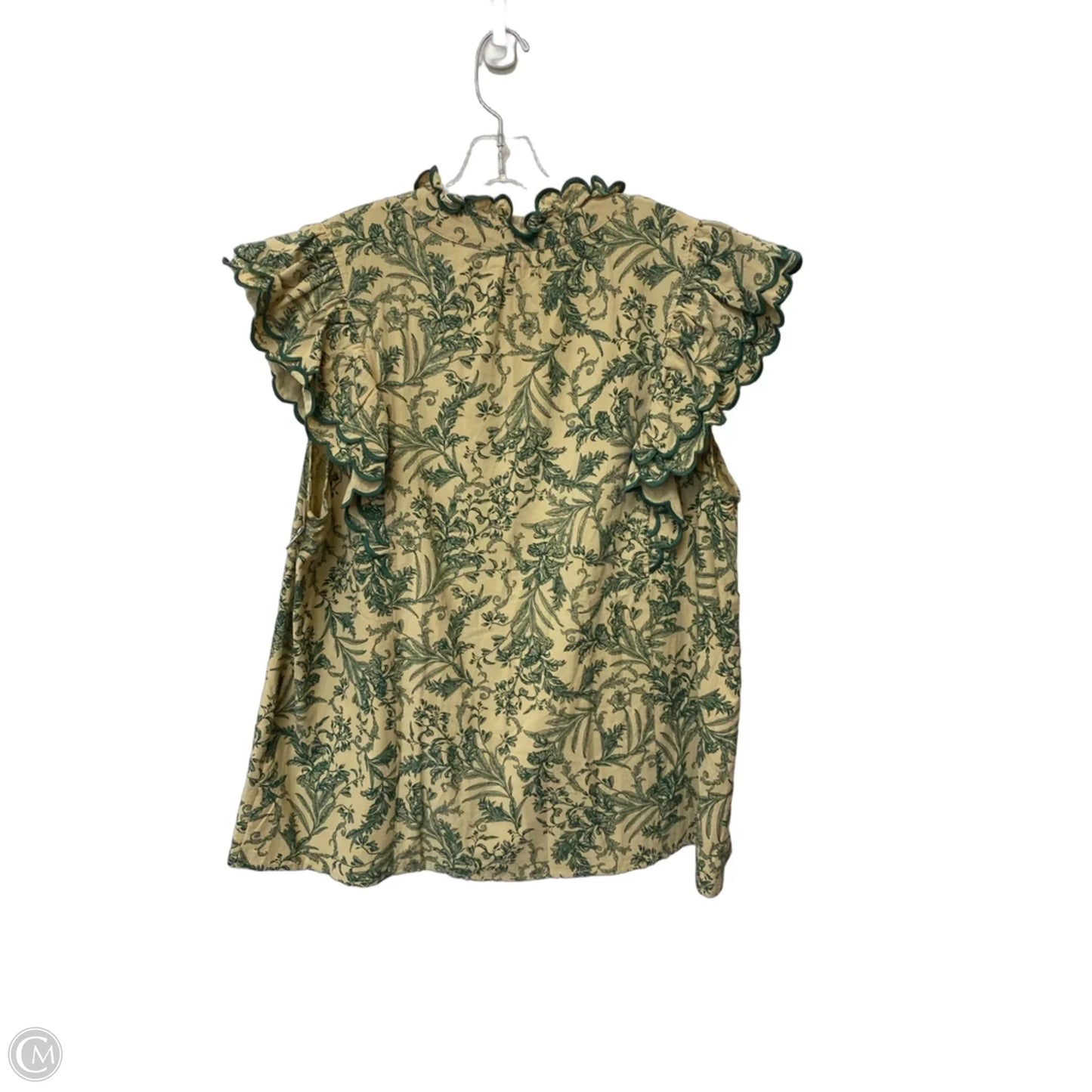 Top Short Sleeve By Entro In Floral Print, Size: Xl