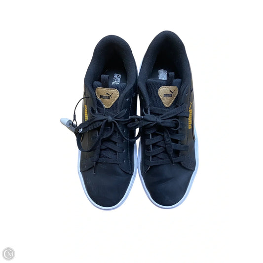 Shoes Sneakers By Puma In Black, Size: 10