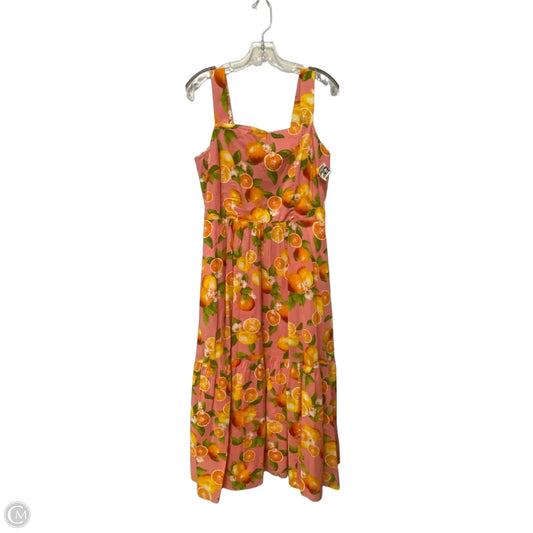 Dress Casual Maxi By Talbots In Pink, Size: 10p