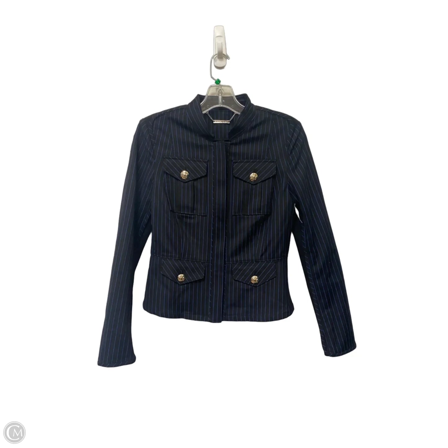 Blazer By White House Black Market In Striped Pattern, Size: 0