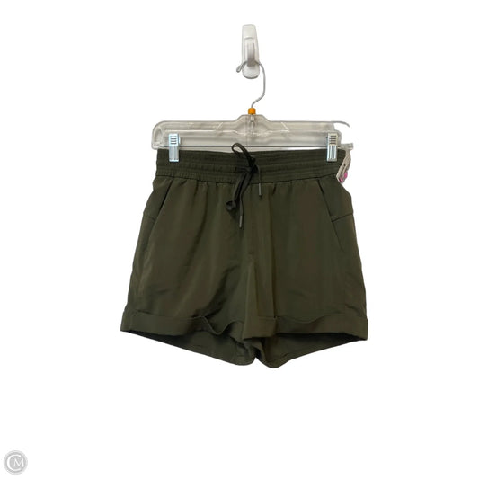 Athletic Shorts By Lululemon In Green, Size: 4