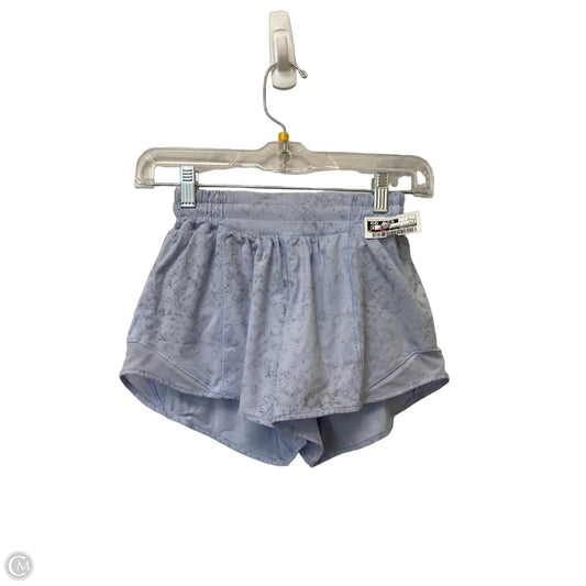 Athletic Shorts By Lululemon In Blue, Size: 2