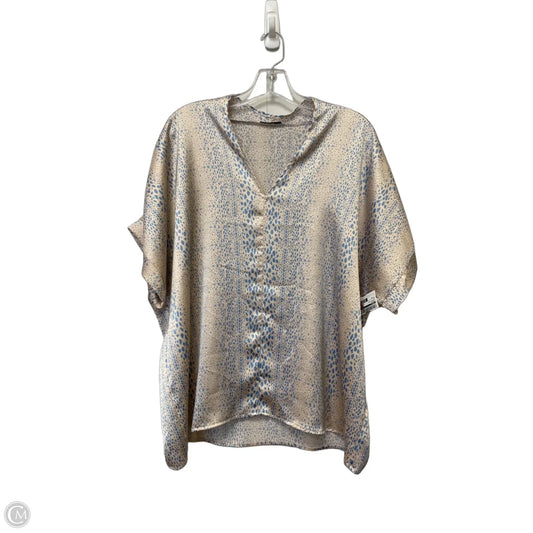 Top Short Sleeve By Jodifl In Animal Print, Size: M
