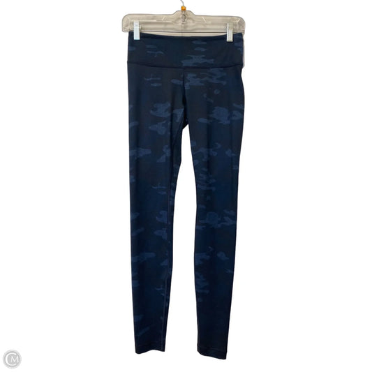Athletic Leggings By Lululemon In Blue, Size: 4