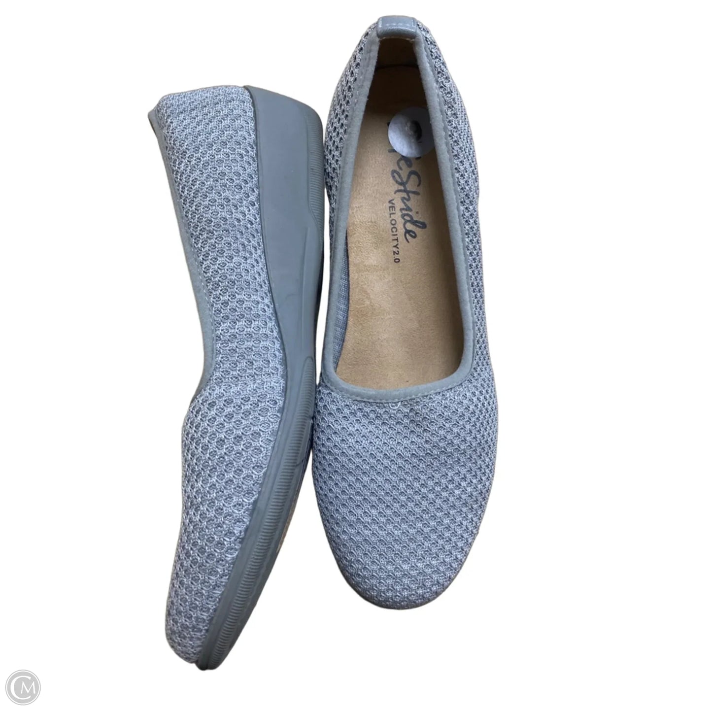 Shoes Flats By Life Stride In Grey, Size: 9