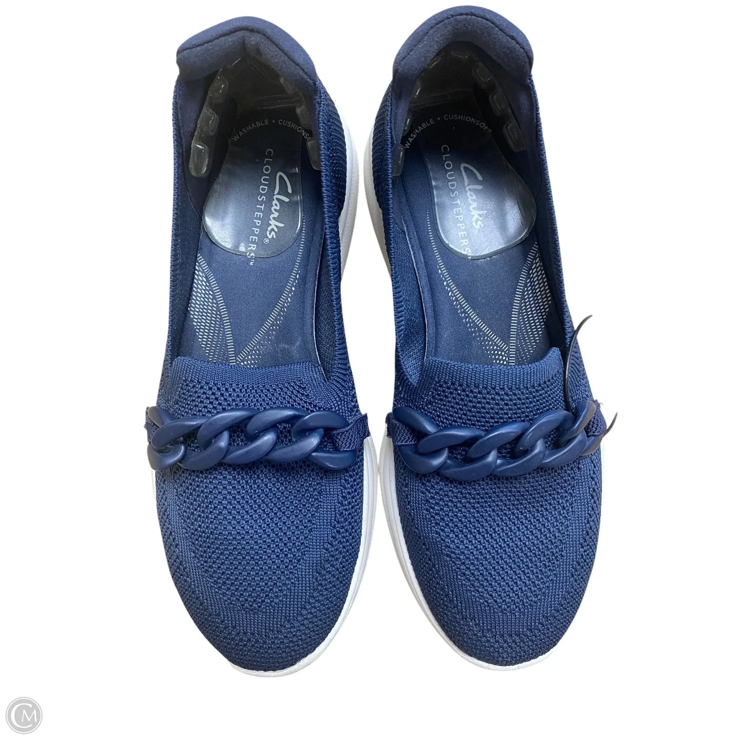 Shoes Flats By Clarks In Blue, Size: 7