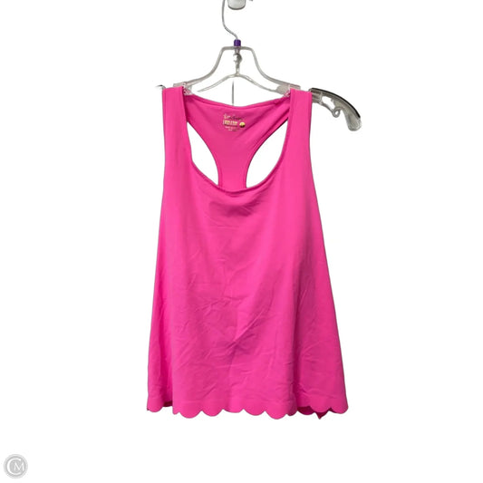 Top Sleeveless Designer By Lilly Pulitzer In Pink, Size: L