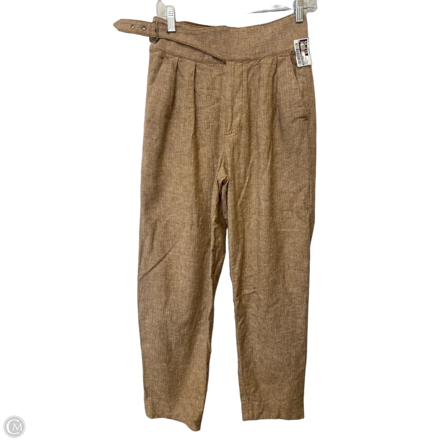 Pants Linen By Banana Republic In Brown, Size: 0