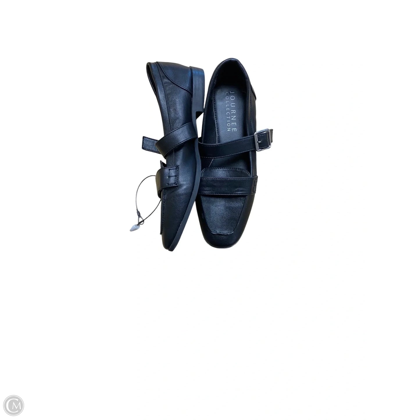 Shoes Flats By Journee In Black, Size: 8