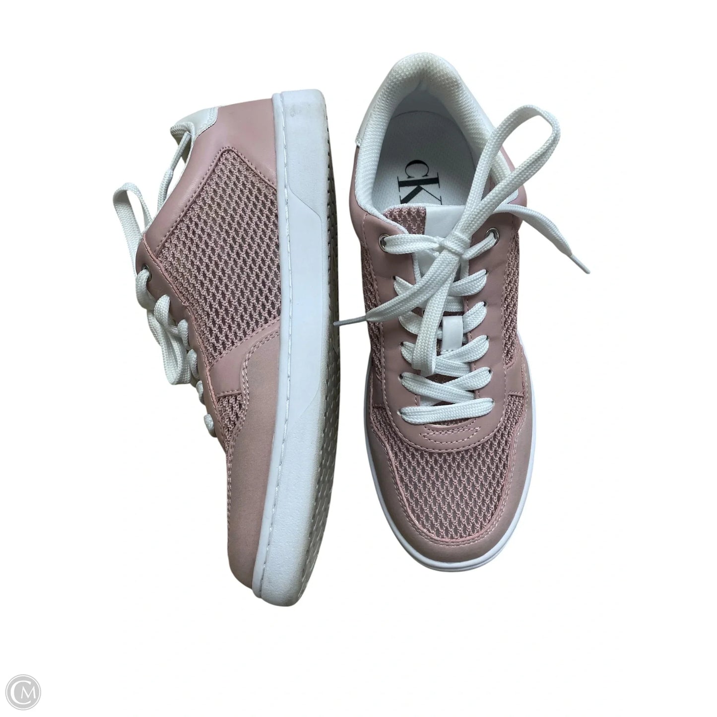 Shoes Sneakers By Calvin Klein In Pink, Size: 8.5