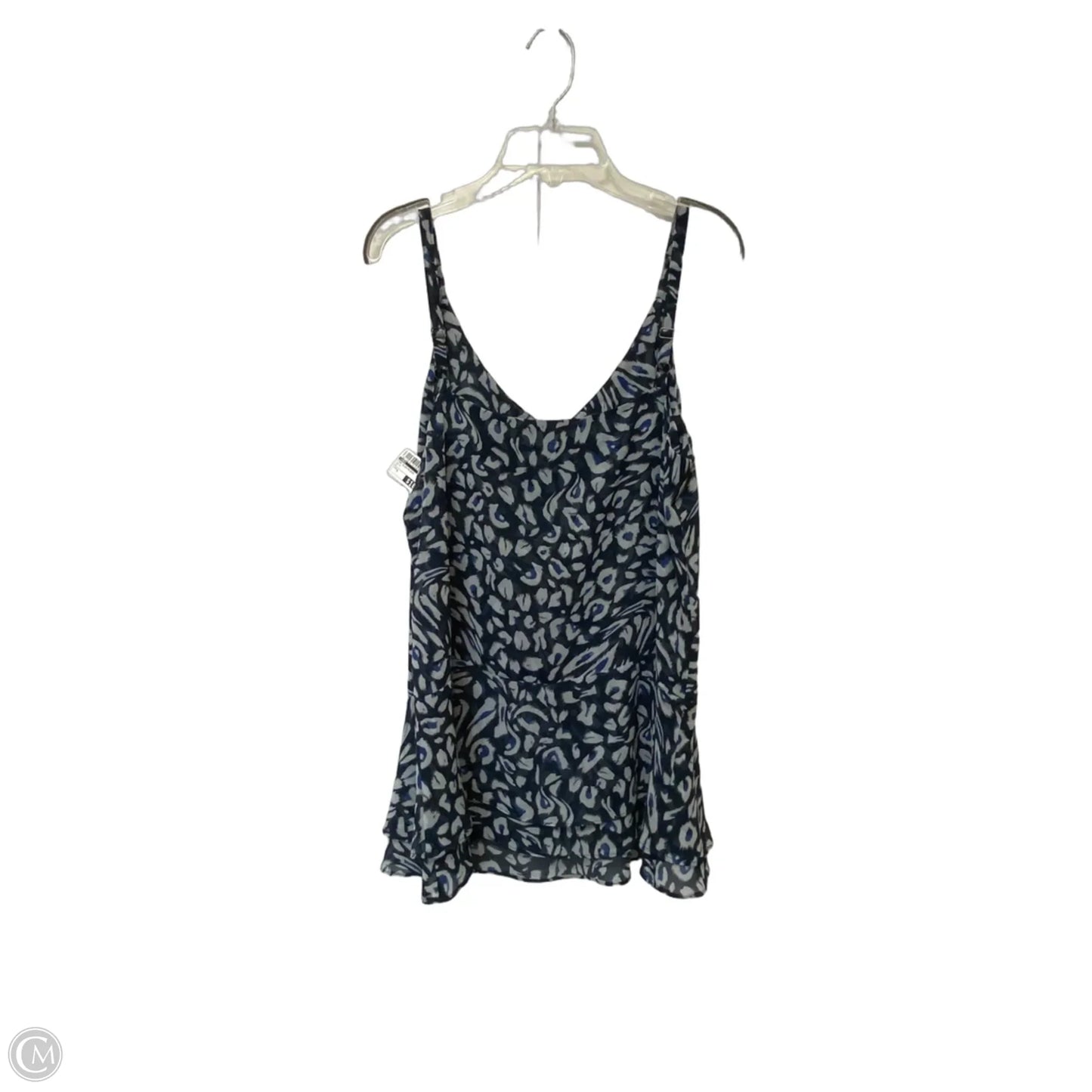 Top Sleeveless By Cabi In Blue, Size: S