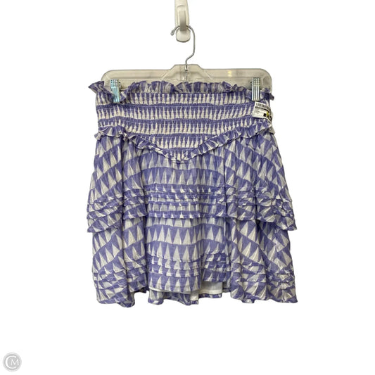 Skirt Mini & Short By Cleobella In Blue, Size: S