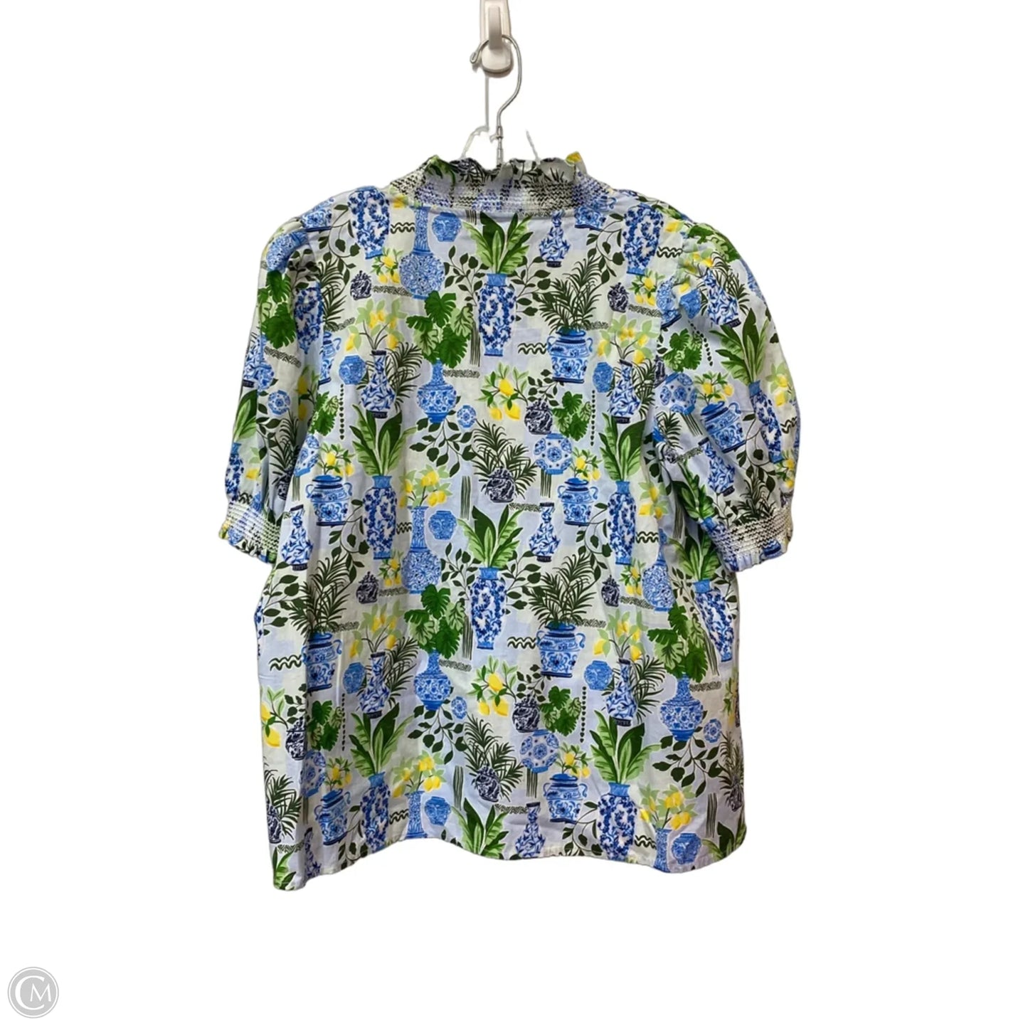 Top Short Sleeve By Crown And Ivy In Blue, Size: Xl