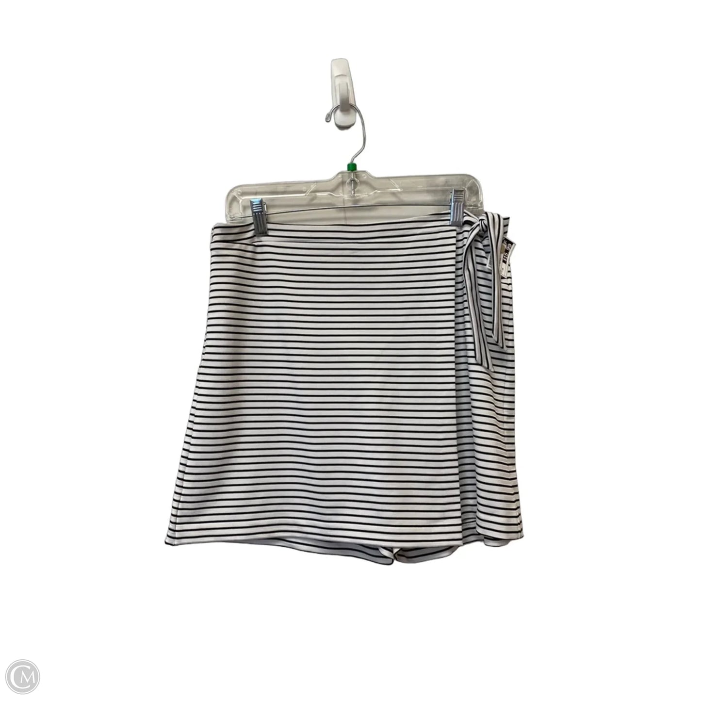 Skort By White House Black Market In Striped Pattern, Size: 10