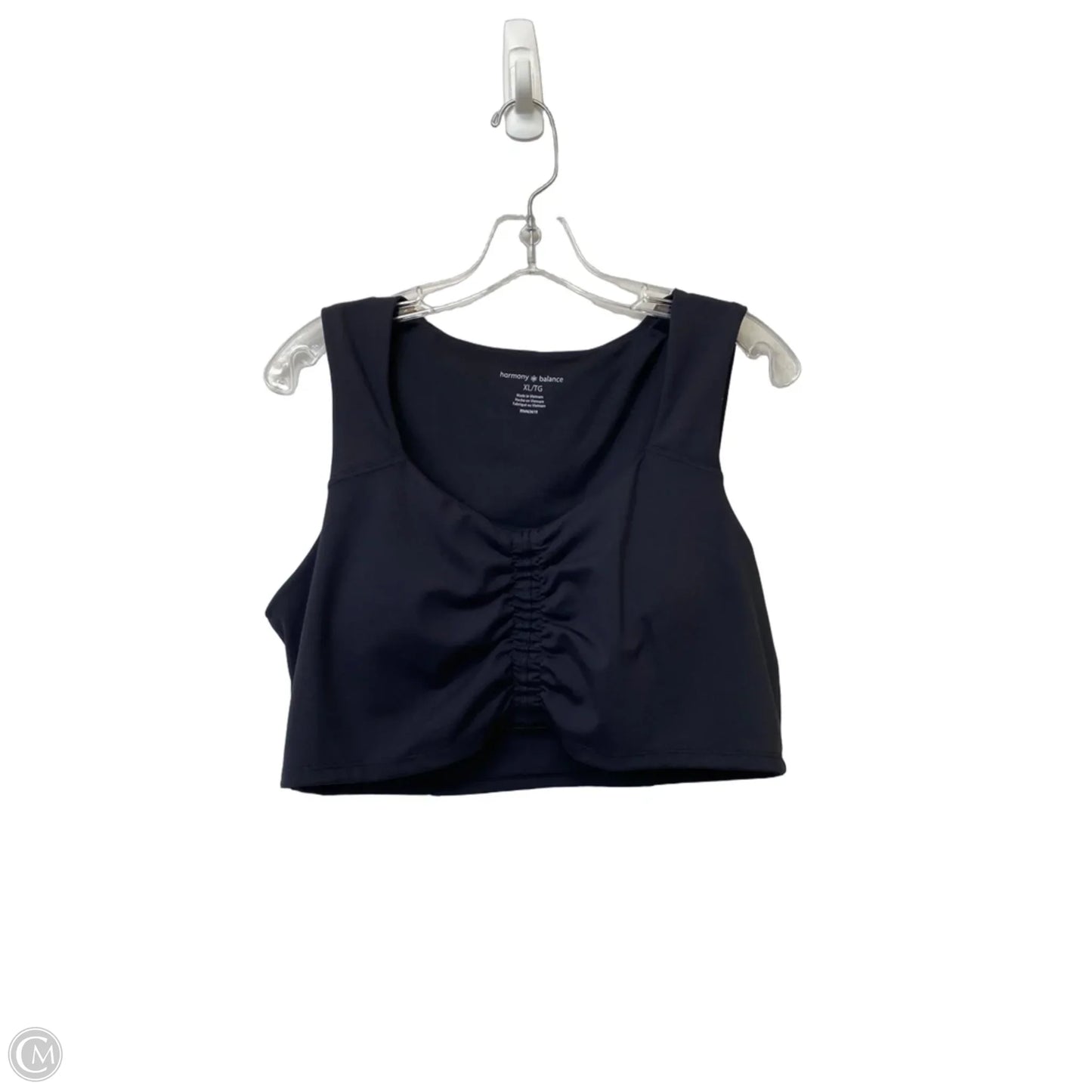 Athletic Tank Top By Clothes Mentor In Black, Size: Xl