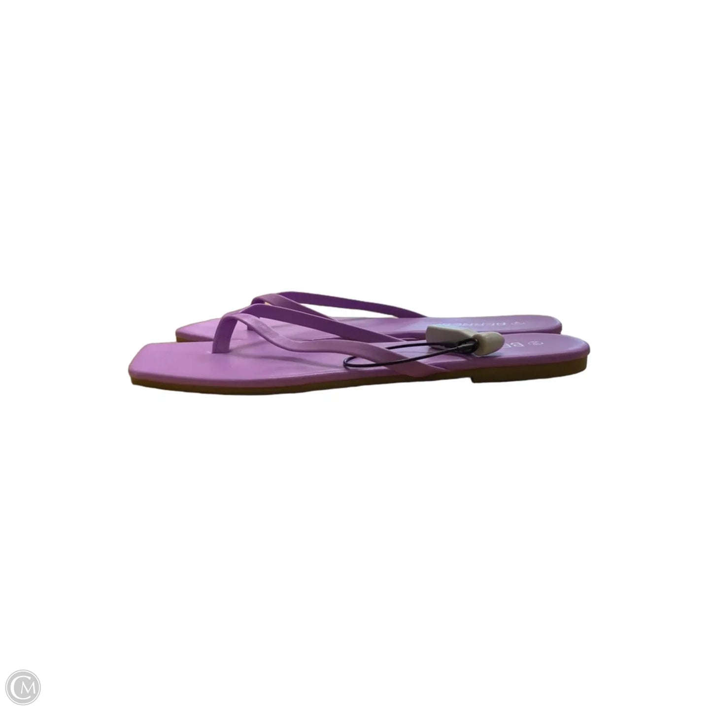 Sandals Flip Flops By Clothes Mentor In Purple, Size: 10