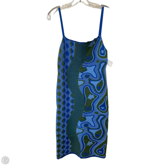 Dress Casual Midi By Cma In Blue, Size: 10