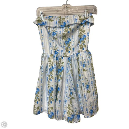 Dress Party Short By Mable In Floral Print, Size: S