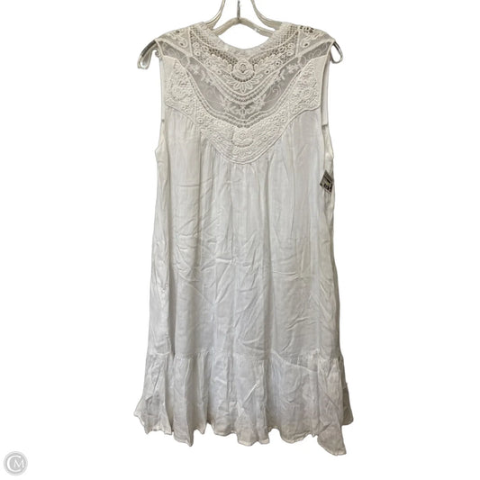 Dress Casual Midi By Davi & Dani In White, Size: M