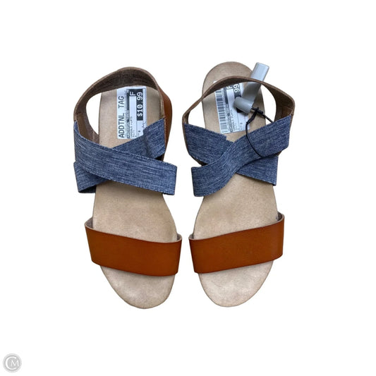 Sandals Flats By Universal Thread In Multi-colored, Size: 8