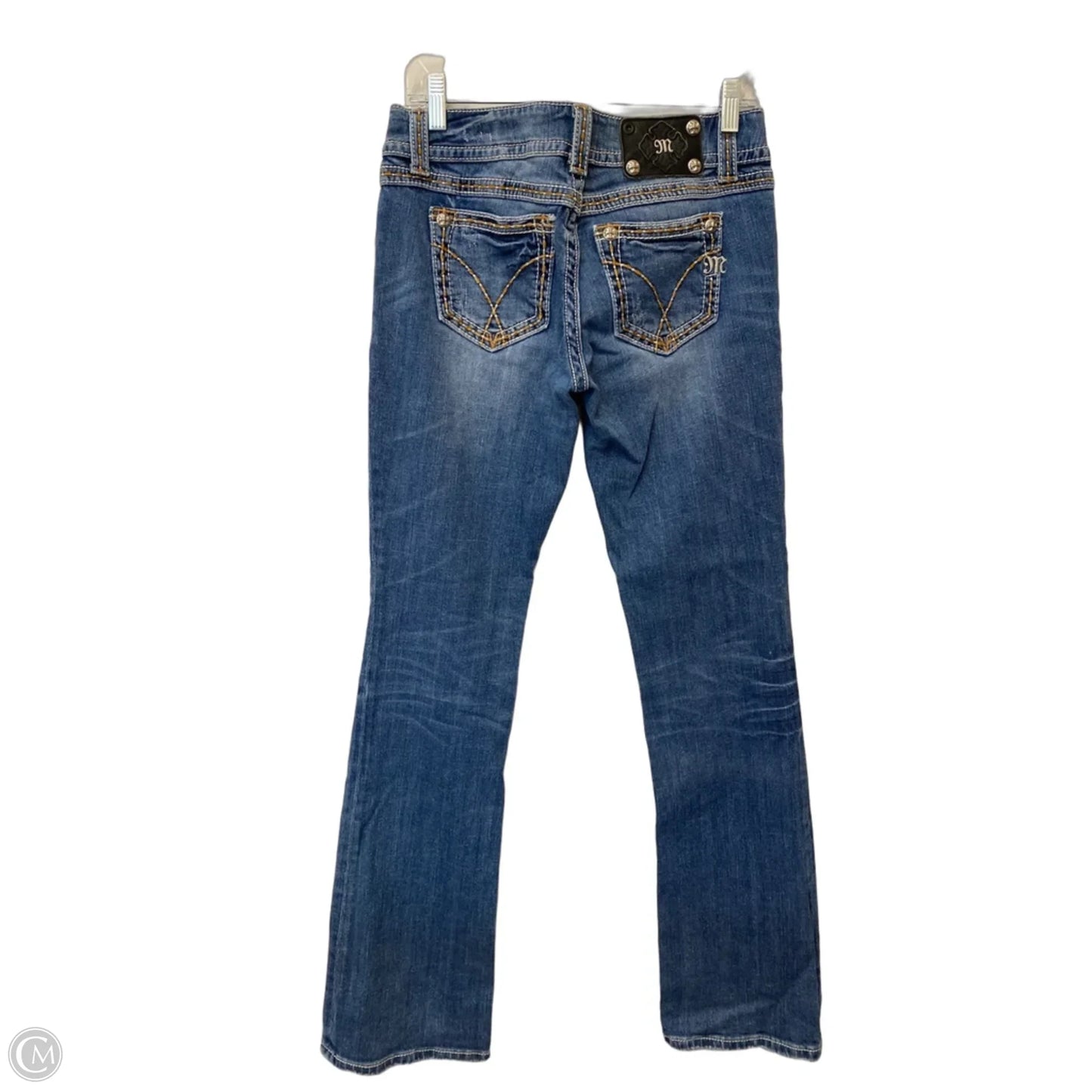Jeans Boot Cut By Miss Me In Blue Denim, Size: 8