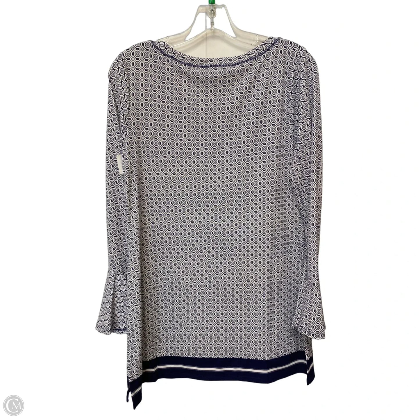 Top Long Sleeve By White House Black Market In Blue, Size: S