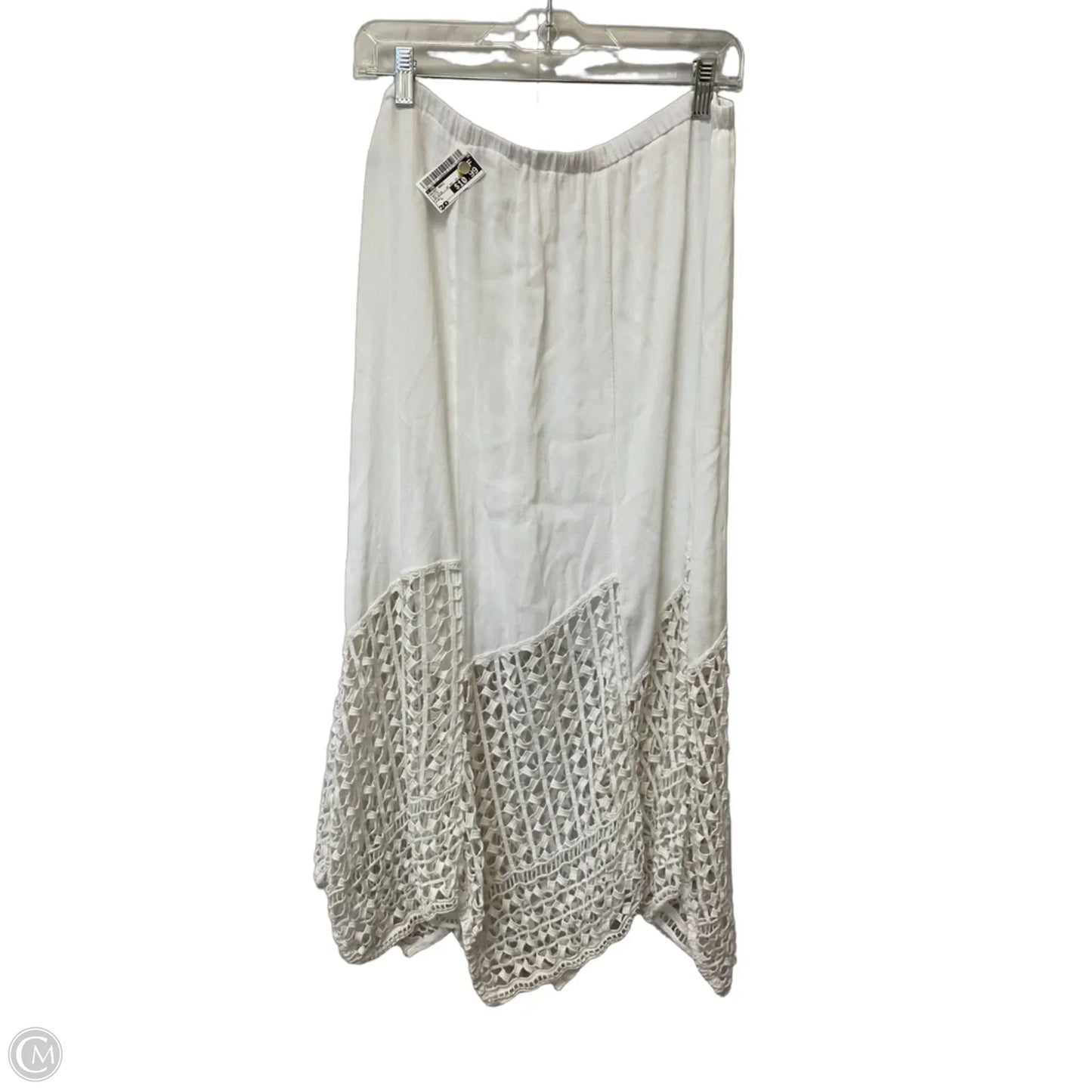 Skirt Maxi By Cme In White, Size: L