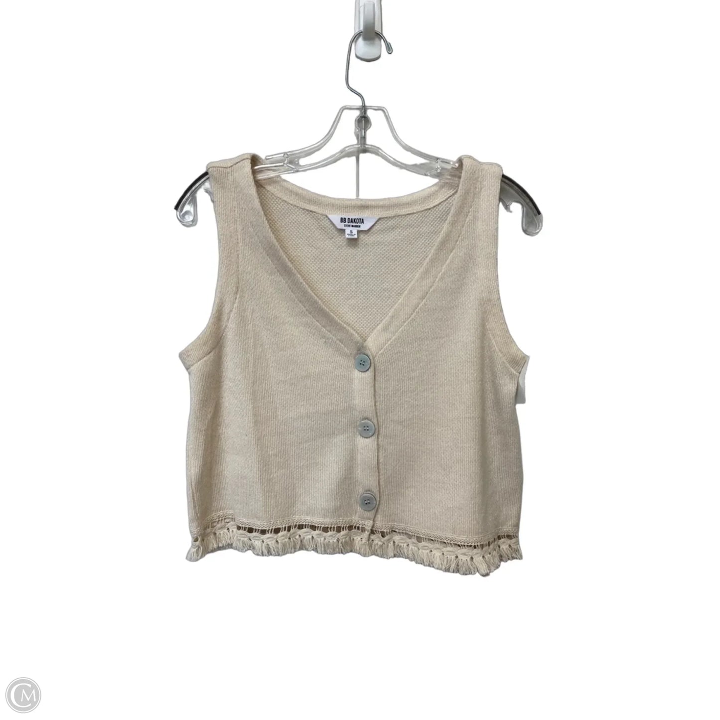 Vest Other By Bb Dakota In Tan, Size: S