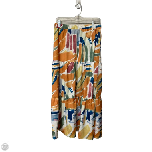 Skirt Maxi By Cmf In Multi-colored, Size: L