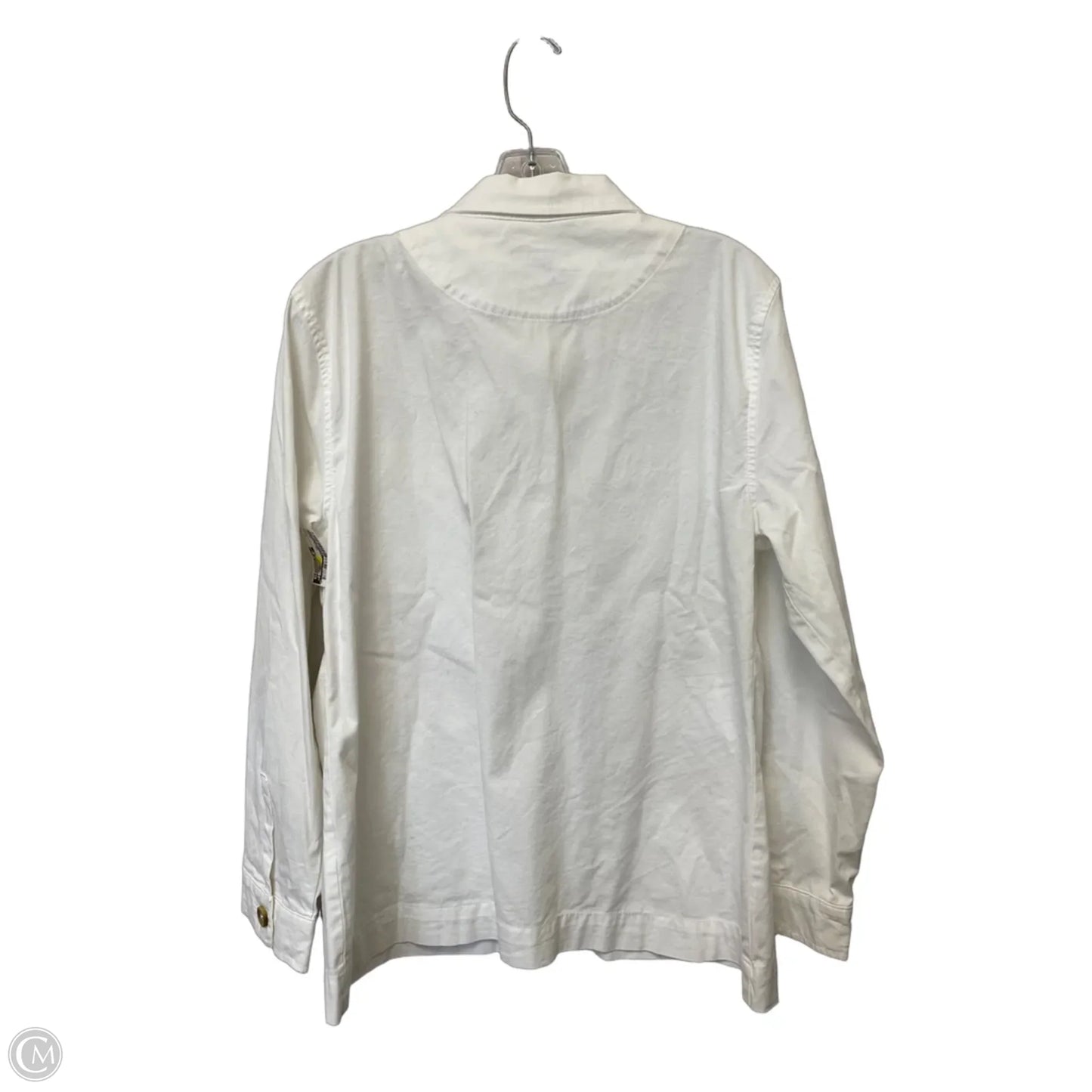 Jacket Other By Tommy Hilfiger In White, Size: L