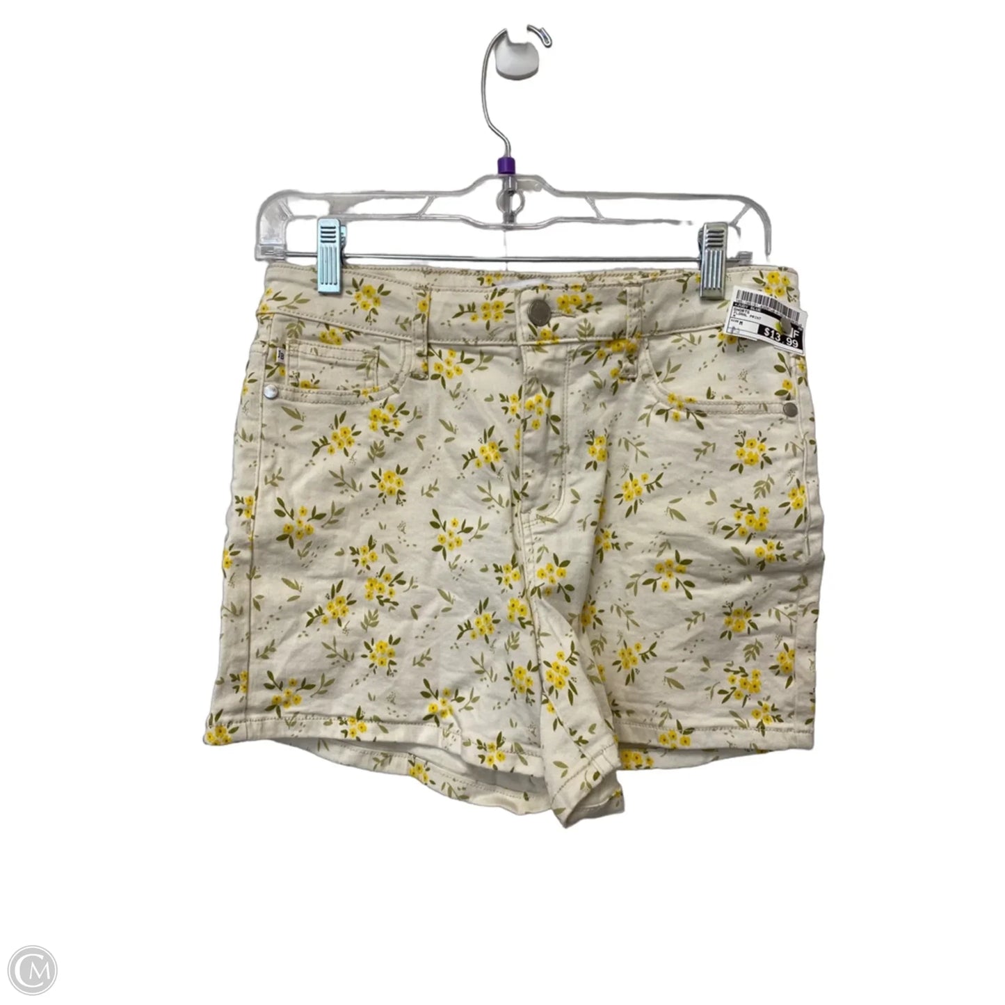 Shorts By Judy Blue In Floral Print, Size: M