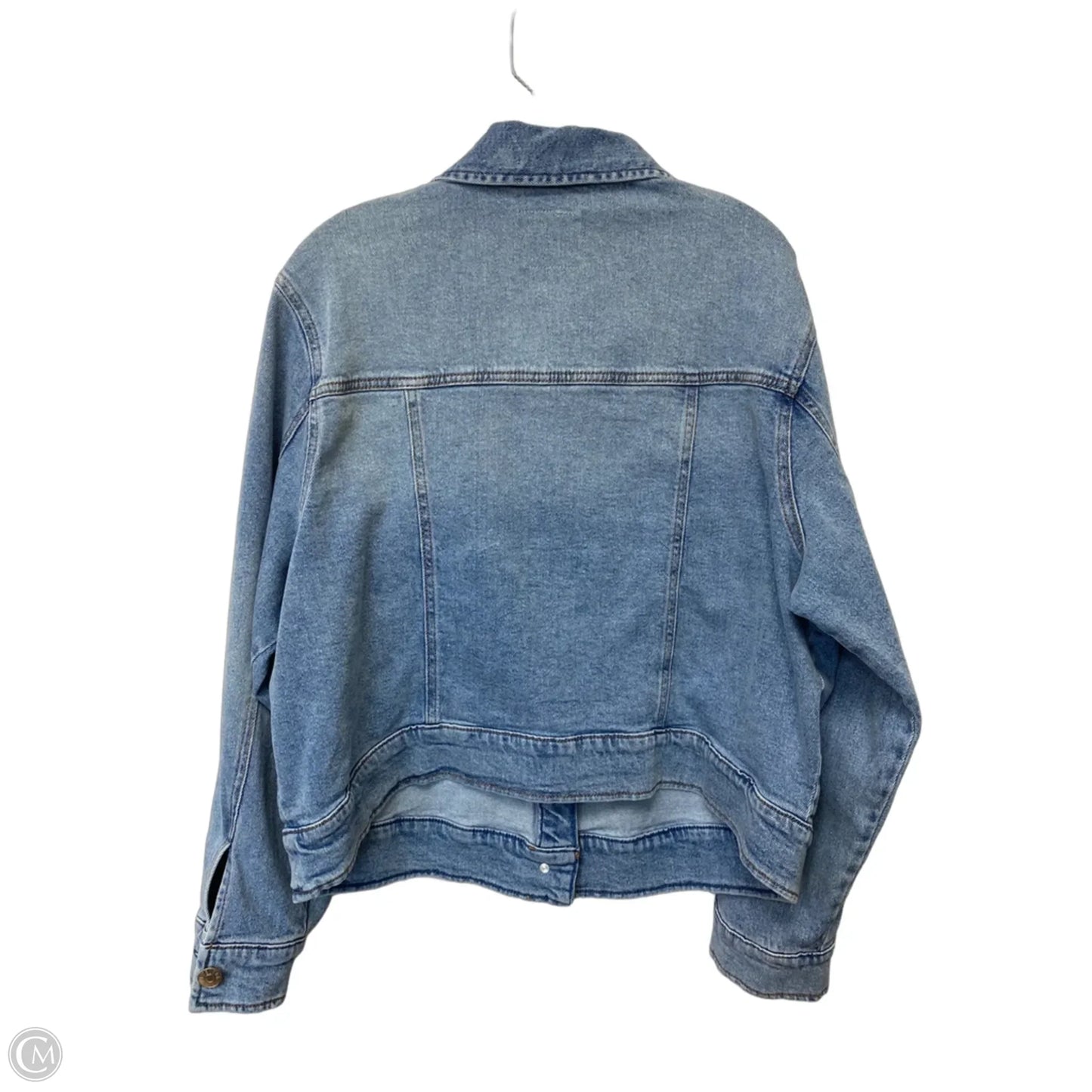 Jacket Denim By Celebrity Pink In Blue Denim, Size: M