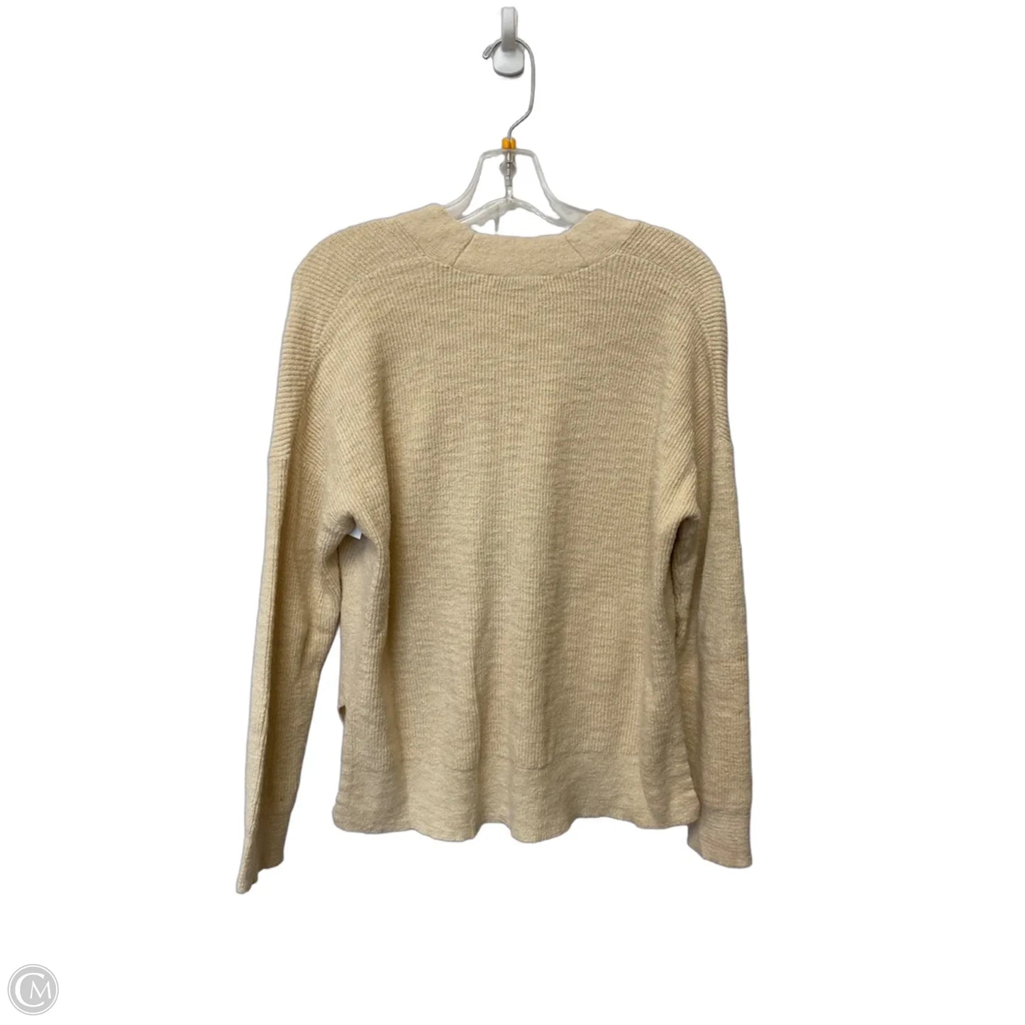 Sweater Cardigan By Madewell In Tan, Size: Xs