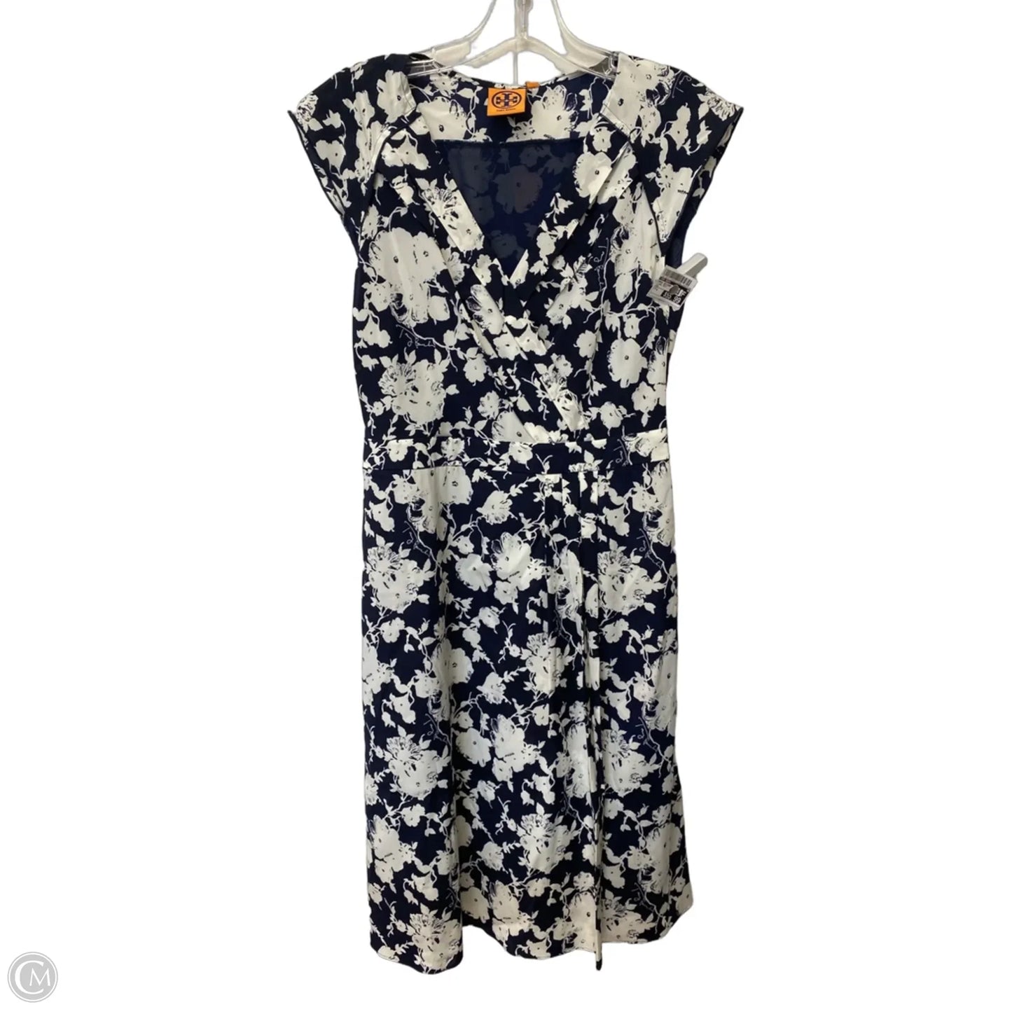 Dress Designer By Tory Burch In Floral Print, Size: 4