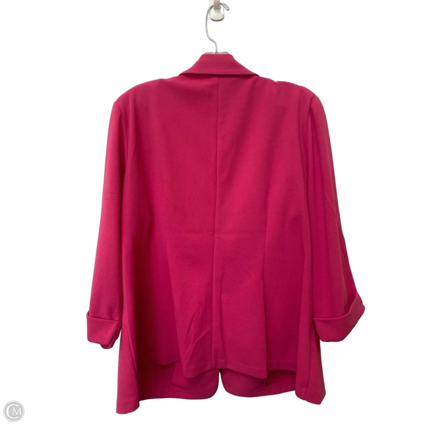 Blazer By Clothes Mentor In Pink, Size: 2x