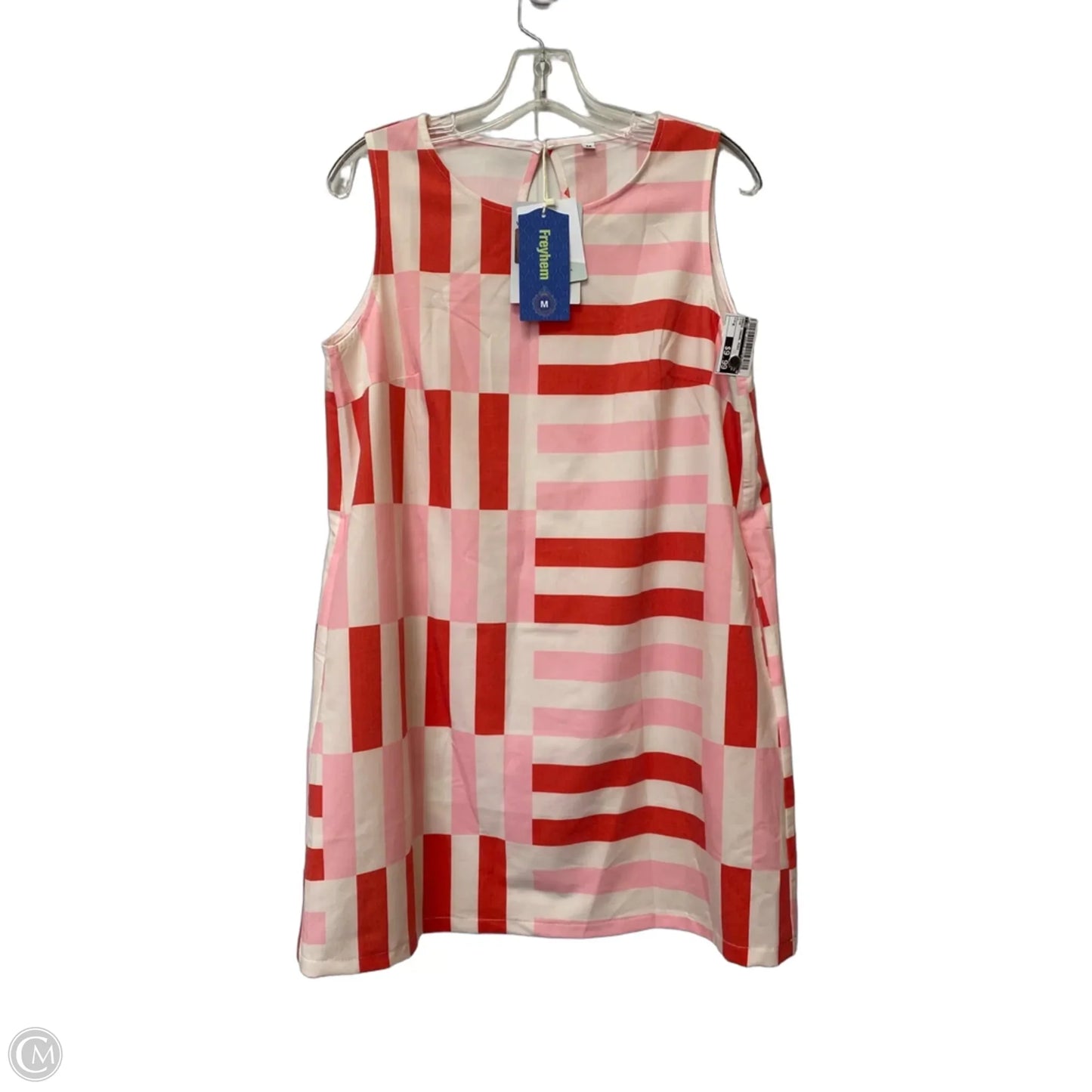 Dress Casual Midi By Cmf In Pink, Size: M