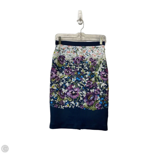 Skirt Midi By Ted Baker In Floral Print, Size: S