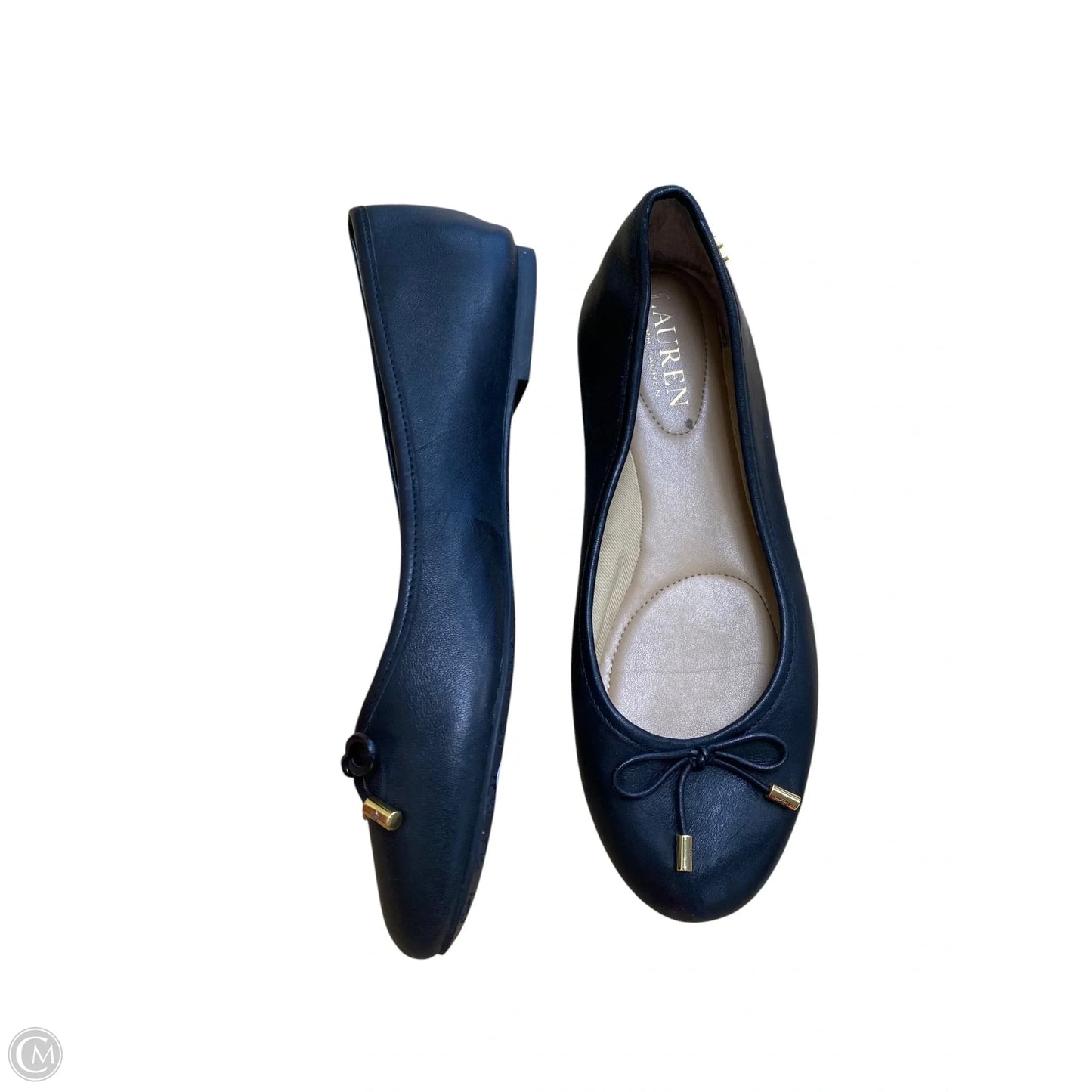 Shoes Flats By Lauren By Ralph Lauren In Black, Size: 6